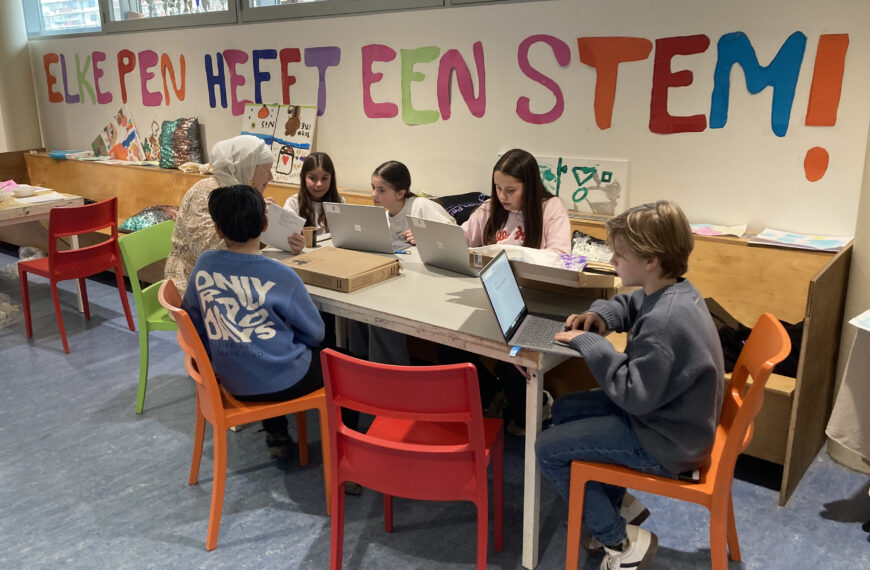 Jonge Pen helpt kinderen hun stem vinden – Verhalen groeien uit tot een eigen boek