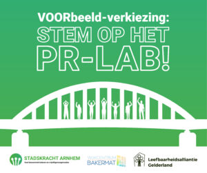 VOORbeeld-verkiezing: stem nu op het PR-Lab voor vrijwilligers van Stadskracht Arnhem