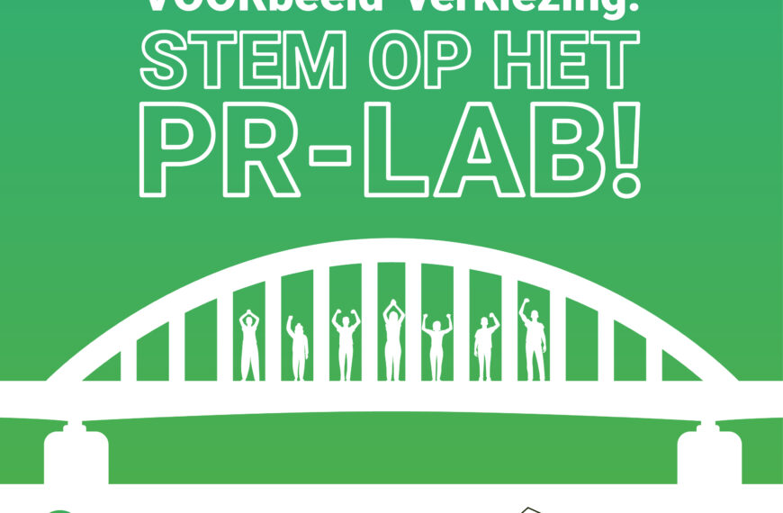 VOORbeeld-verkiezing: stem nu op het PR-Lab voor vrijwilligers van Stadskracht Arnhem